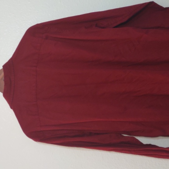 PRE OWNED WRANGLER PREMIUM QUALITY COMFORT FLEX SIZE L TALL COLOR BURGUNDY - Picture 8 of 10